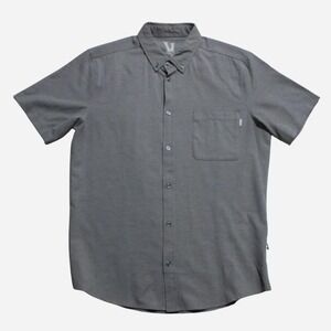 Mens Deisgner Gorpcore Athleisure Archive Streetwear Vuori Ace Button-down Shirt